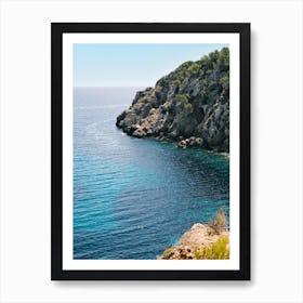 Coastal view of Ibiza // Ibiza Nature & Travel Photography Art Print