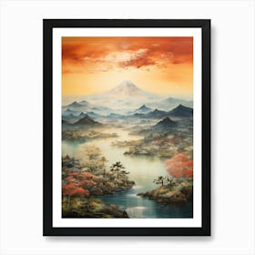 Asian Landscape 39 Art Print