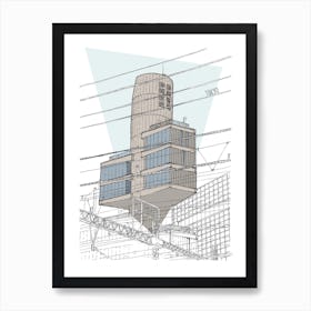 Tokyo Shizuoka Art Print