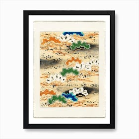 Landscape Illustration, Shin Bijutsukai 1 Art Print