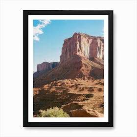 Monument Valley VI on Film Art Print