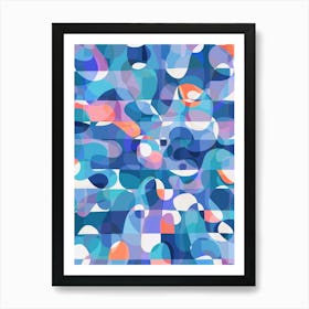 Koi Abstract Art Print