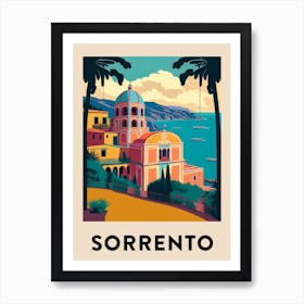 Sorrento 3 Vintage Travel Poster Art Print