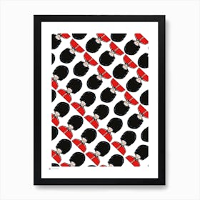 British Guards Pattern Art Print