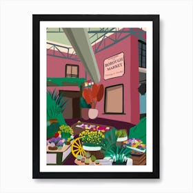 Brighton High Market Art Print