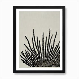 Acropora Austera Linocut Art Print