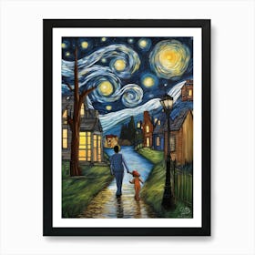 Starry Night 6 Art Print