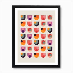 Mid Century Bombocas 5 Art Print