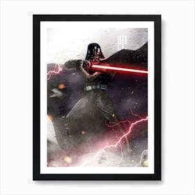 Darth Vader Art Print