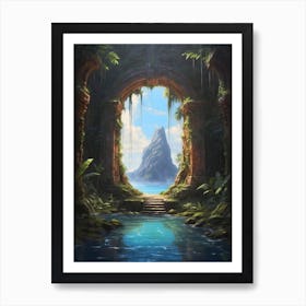 Fantasy Painting Art Print