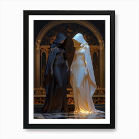 Two Witches 1 Art Print