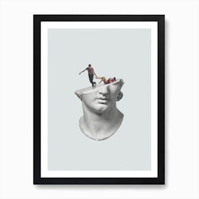 Get Out Of My Head Art Print