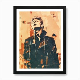 David Bowie Canvas Art Art Print