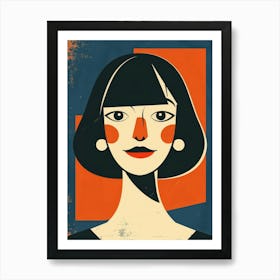 Portrait Of A Woman 532 Art Print