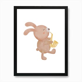 Prints, posters, nursery, children's rooms. Fun, musical, hunting, sports, and guitar animals add fun and decorate the place.41 Art Print