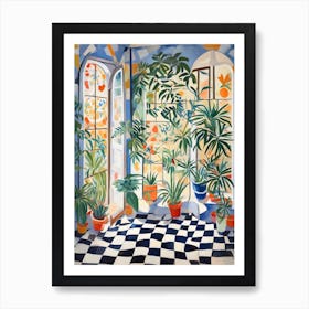 Room With Plants Art Print