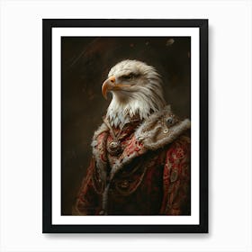 Renaissance Eagle 2 Portrait Art Print