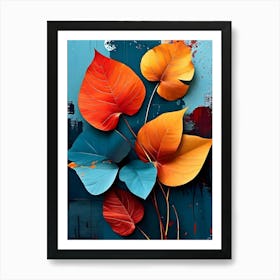 Autumn Leaves 82 Art Print