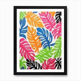 Tropical Leaves 7 Art Print