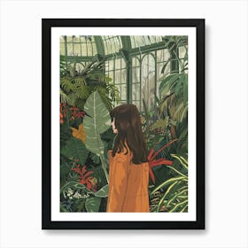 In The Garden Royal Botanic Garden Edinburgh United Kingdom 2 Art Print