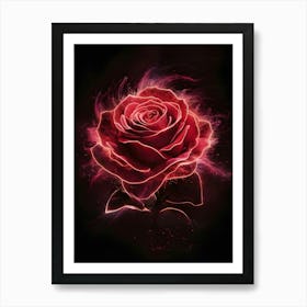 Red Rose 1 Art Print