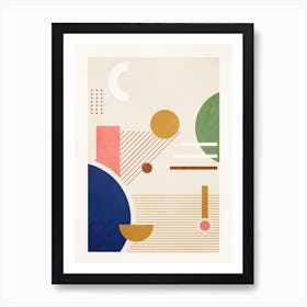 Minimal Geometry 3 Art Print