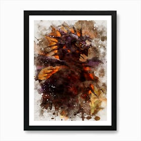 Onyxia World Of Warcraft Art Print