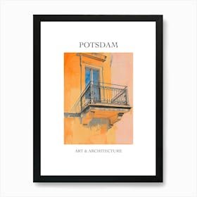 Potsdam Travel And Architecture Poster 3 Art Print
