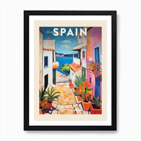 Palma De Mallorca 4 Fauvist Painting Travel Poster Art Print