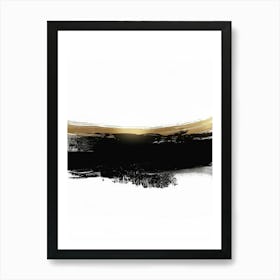 Abstract Brush Strokes 43 Art Print