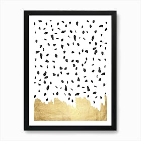 Golden spot Art Print