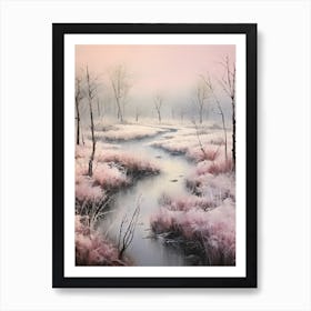 Dreamy Winter Painting Everglades National Park United States 3 Art Print