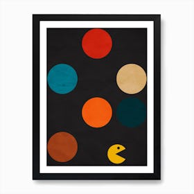 Pacman Universe Art Print