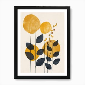 Carnegiea Gigantea Minimalist Abstract 2 Art Print