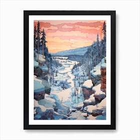 Oulanka National Park Finland 3 Art Print