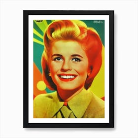 Patty Duke Colourful Pop Movies Art Movies Art Print