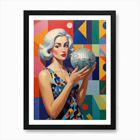 Disco Ball 9 Art Print