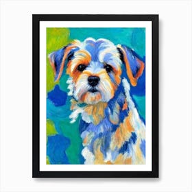 Glen Of Imaal Terrier 2 Fauvist Style Dog Art Print