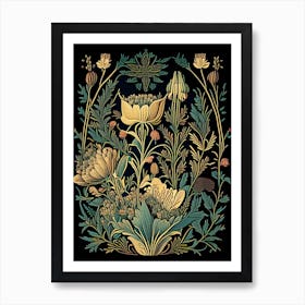 Queen Of The Prairie Floral 3 Botanical Vintage Poster Flower Art Print