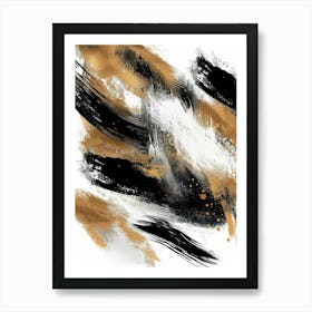 Abstract Brushstrokes Canvas Print 19 Art Print