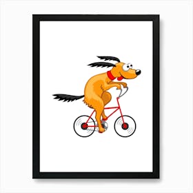 Prints, posters, nursery and kids rooms. Fun dog, music, sports, skateboard, add fun and decorate the place.16 Art Print