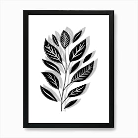 Nordic Plant Art Print