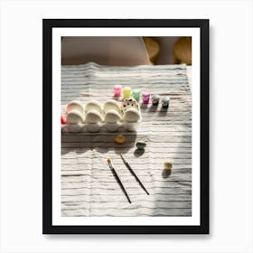 Easter Eggs 130 Art Print