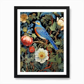 Blue Bird Art Print