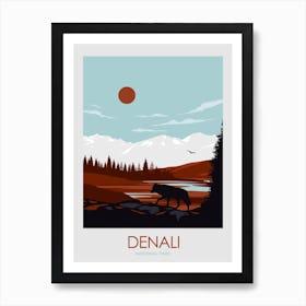 Denali  Art Print