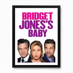 Bridget Jones's Baby, Wall Print, Movie, Poster, Print, Film, Movie Poster, Wall Art, Bridget Jones Art Print