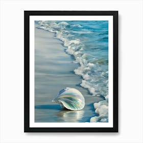 Shell On The Beach 2 Art Print