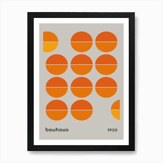 orange art prints