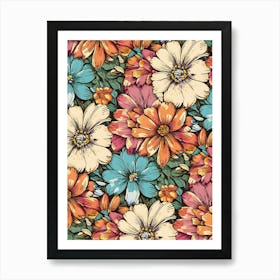 Flower Power Art Print