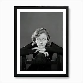 Greta Garbo Film Still Art Print